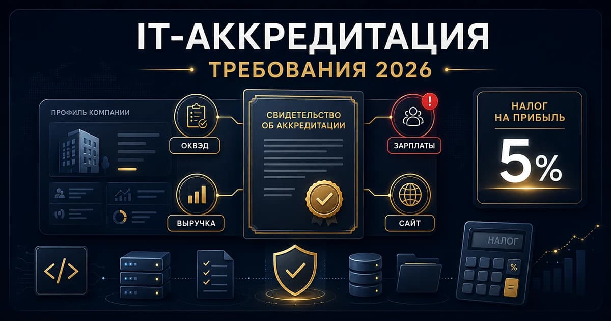 IT-аккредитация Минцифры в 2026: новые требования и риски потери льгот